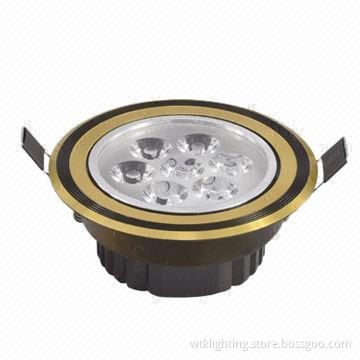 LED 7W Superior Ceiling Downlight with Black and Golden Edge